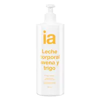 Lapte de corp cu extract de ovaz si grau, cu dispenser, Interapothek | 750 ml