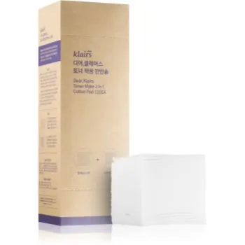 Klairs Supple Preparation Toner Mate Cotton Pad tampoane cosmetice pentru demachierea și curățarea tenului