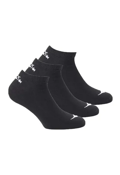 Set de sosete scurte unisex - 3 perechi - Negru