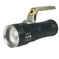 Lanterna cu acumulator si ZOOM, include 3 x 18650, HL-L2-04 TED