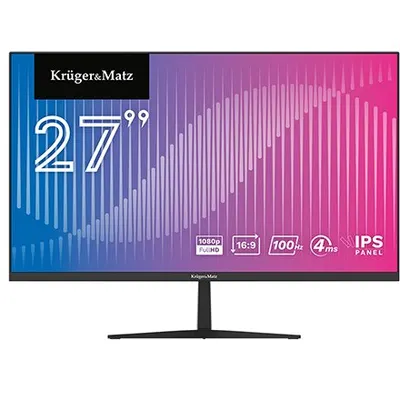 Monitor IPS 27 INCH 100HZ KRUGER&MATZ KM9901-MT27, difuzoare, Full HD, VESA