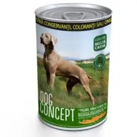Dog Concept Conserva Pasare/Vanat Morcovi 415 g