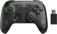 Controler wireless 8BitDo - Ultimate 2C 2.4G, Hall-Effect, Transparent Black Edition (PC)
