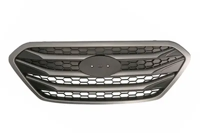 Grila fata potrivit HYUNDAI TUCSON 1.6-2.0D 2015-2020 - (argintiu/negru)