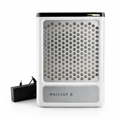 Aspirator Praf Unghii Profesional NAILSUP – Absorbție Puternică, Silențios 4500 RPM,80W Alb, N10