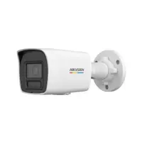Camera supraveghere IP exterior Hikvision ColorVU DS-2CD1027G2H-LIU, 2 MP, 2.8 mm, IR/lumina alba 30 m, PoE