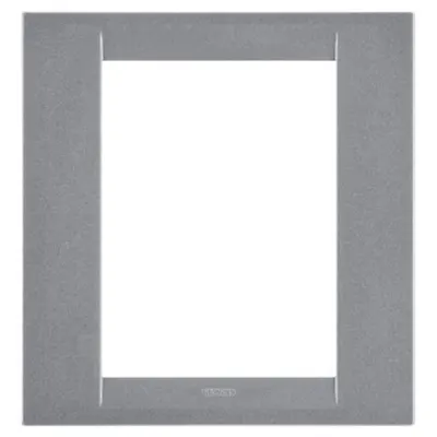 Placa ornament CProiector HORUS GEO - Standard englez - PAINTED TECHNOPOLYMER - 1 modul - TITANIUM - CProiector HORUS