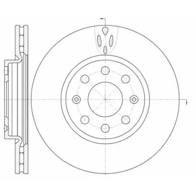 Disc frana REMSA 6981.10