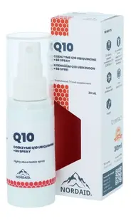 Coenzyme Q10 Ubiquinone + B6 Spray de gură, 30 ml, Nordaid