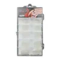 Set 100 Tipsuri Transparente Fara Bordura
