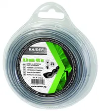 Sfoară pentru cositoare pe motor Raider - 110249, Fără zgomot , 3.3 mm x 46 m