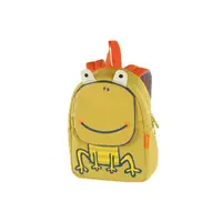 Ghiozdanel, Jane, Frog, Cu un compartiment interior pentru sticla, Inchidere cu fermoar, Bretele si spate captusite si moi, Cu eticheta pentru nume, 20.5 x 9 x 30 cm