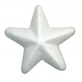 Stea polistiren de decorat 7