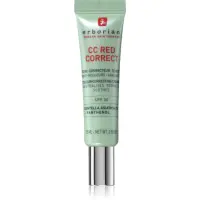 Erborian CC Red Correct cremă CC împotriva roșeții tenului SPF 30 15 ml