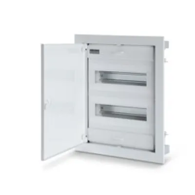 Flat Wall Flush Mtg Cons. Unitnip40 Montaj Aparent 24+4 Mod. 443x368x90mm 24+4 Mod. Transparent