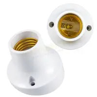 Dulie de perete inclinata E27 (plastic) Alba
