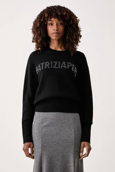 Patrizia Pepe pulover loungewear pentru femei cu lână