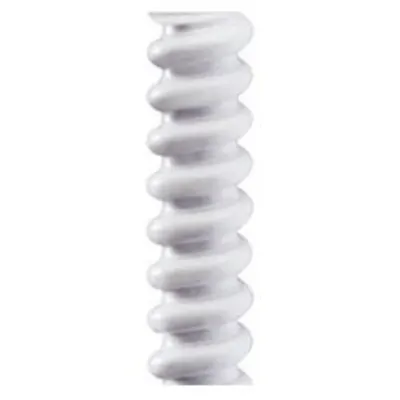 Light Spiralled Sheath - Ø 16mm - Grey Ral7035