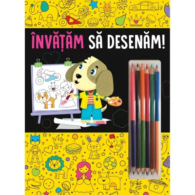 Carte cu activitati, Invatam sa desenam
