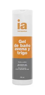 Gel de dus cu extract de ovaz si grau, Interapothek | 750 ml
