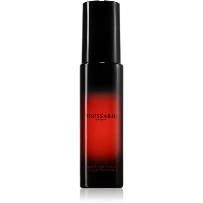 Trussardi Primo Beard & Moustache Oil Ulei hranitor pentru barbă si mustață pentru bărbați 50 ml