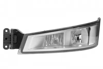 Proiector ceata stanga (H7x2, rama argintie; cu iluminare curba) 24V potrivit VOLVO FH II 01.12