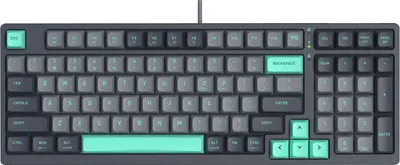 Tastatură mecanică A4Tech - Fstyler FS300 Panda Rock, FS Mechanical, LED, negru/gri