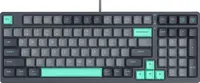 Tastatură mecanică A4Tech - Fstyler FS300 Panda Rock, FS Mechanical, LED, negru/gri