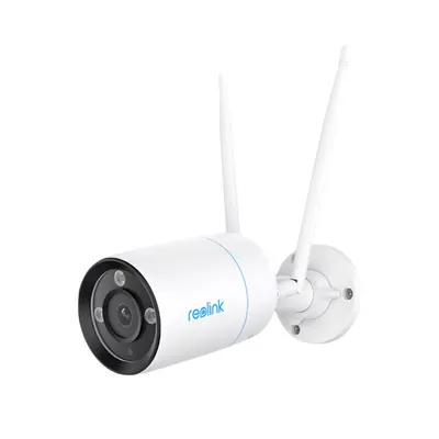 Camera supraveghere wireless WiFi 6 Reolink RLC-810WA Full Color W330, 4K, 4.0 mm, IR/lumina alba 30 m, microfon si difuzor, slot card, vizualizare de pe telefon