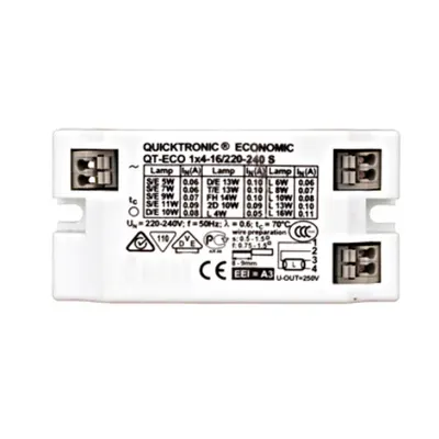 Electronic ballast 6,5-16W / 230V AC/DC