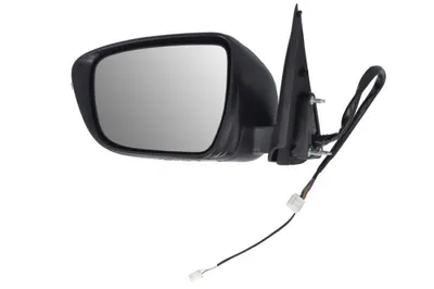 Oglinda laterala stanga electric, convex, cu incalzire, grund, rabatare electrica, semnalizator potrivit NISSAN JUKE F15 06.14-12.18