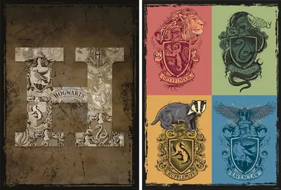 Set mini-postere Pyramid Movies: Harry Potter - Tombs & Scrolls