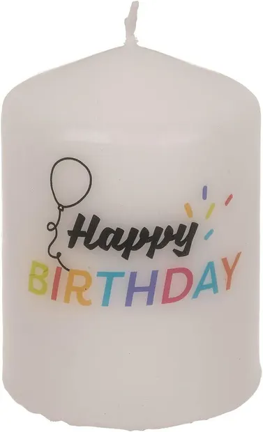 Lumânare Out of the Blue - Happy Birthday