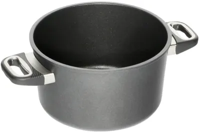 Oală adâncă AMT - 4.5 L, 24 х 14 cm, neagră