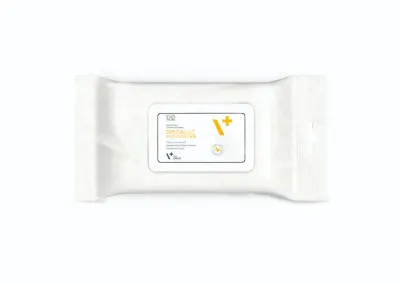 Servetele umede pentru caini pisici Vetexpert Specialist Hexawipes 40 buc
