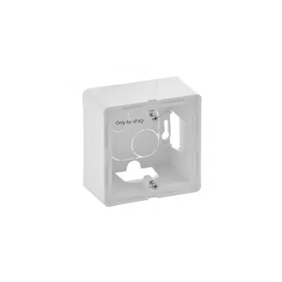 1-modul aparent-doza montaj Valena Life - 89 x 89 x 44.8 mm - alb