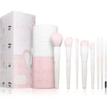Luvia Cosmetics Soft Aura set de pensule cu husă