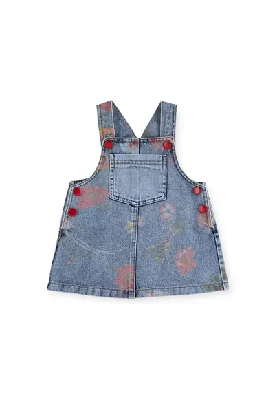 Rochie sarafan de blugi - It`s Our Nature - Bleumarin - pentru fetite - Albastru