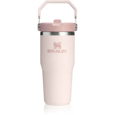 Stanley IceFlow™ Flip Straw 2.0 Tumbler sticlă termos din oțel inoxidabil Rose Quartz 1 buc