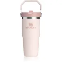 Stanley IceFlow™ Flip Straw 2.0 Tumbler sticlă termos din oțel inoxidabil Rose Quartz 1 buc