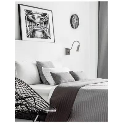 Plafoniera MADISON Crom Aluminiu Adjustable Intrerupator On/Off LED Samsung 3 Wat 190Lm 3000K IP20
