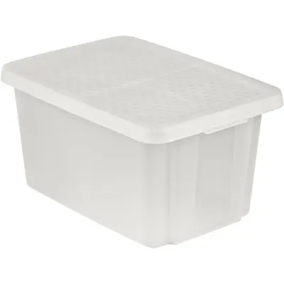 Cutie de depozitare cu capac Curver Essentials, 45 l