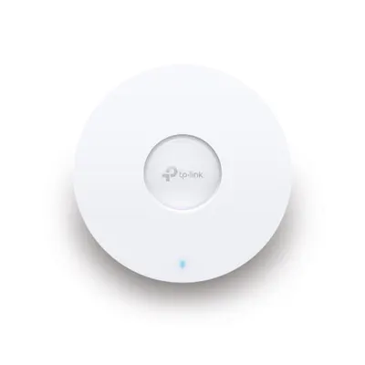 Omada AX3000 Ceiling Mount Dual-Band Wi-Fi 6 Access Point PORT: 1×2.5G RJ45 Port SPEED:1148Mbps at 2.4 GHz + 4804 Mbps at 5 GH