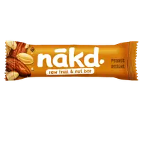 Baton cu arahide raw vegan, 35g, Nakd