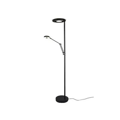 424210332 Lampadar Barrie 32W LED 4000lm + 6W LED 600lm 2700-4000K Negru mat