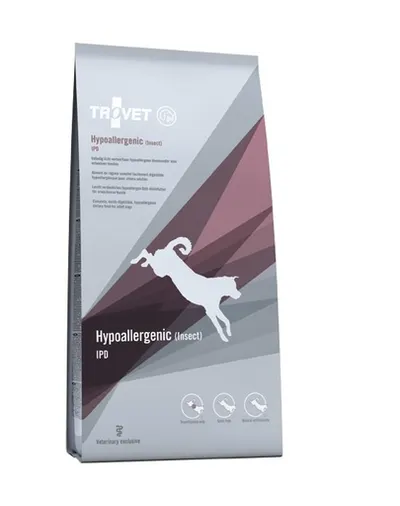 TROVET Hypoallergenic Insect IPD hrana dietetica caini 3 kg