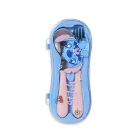 Set furculita si lingura MINISO, din seria Disney Lilo & Stitch