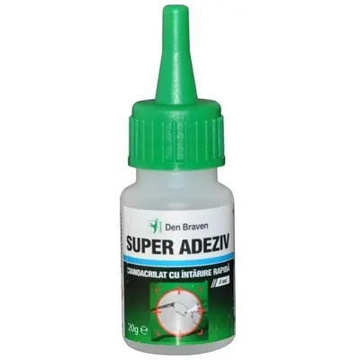 Adeziv Super Glue Den Braven, 20 g