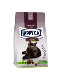 HAPPY CAT Sterilised Hrana uscata pentru pisici de la varsta de 12 luni, cu pasare si miel 4 kg