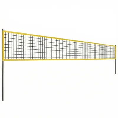 SPORTNOW Set Volei și Badminton, stâlpi din oțel cu înălțime reglabilă, geantă de transport, pentru gazon plajă grădină | Aosom Romania